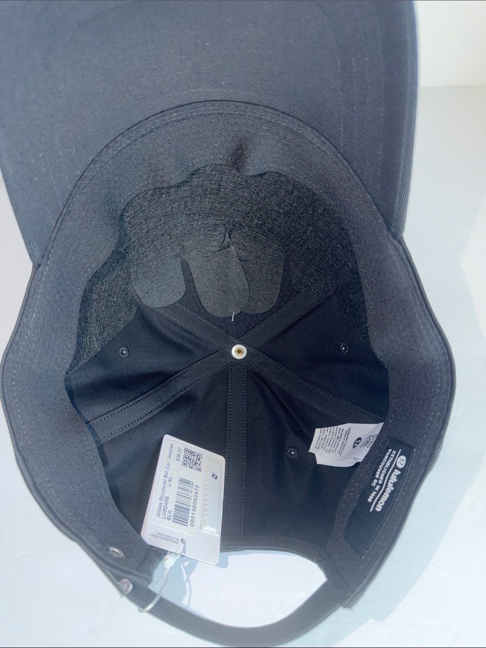 🆕 LULULEMON Structured Ball Cap Jewelled NWT Black Size L/XL - Picture 10 of 16